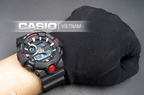 Đồng hồ Casio G-Shock GA-700-1ADR màn hình hiển thị 